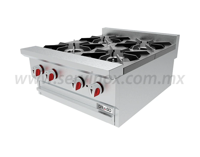 Parrilla Silver 4 Quemadores Drago CG40